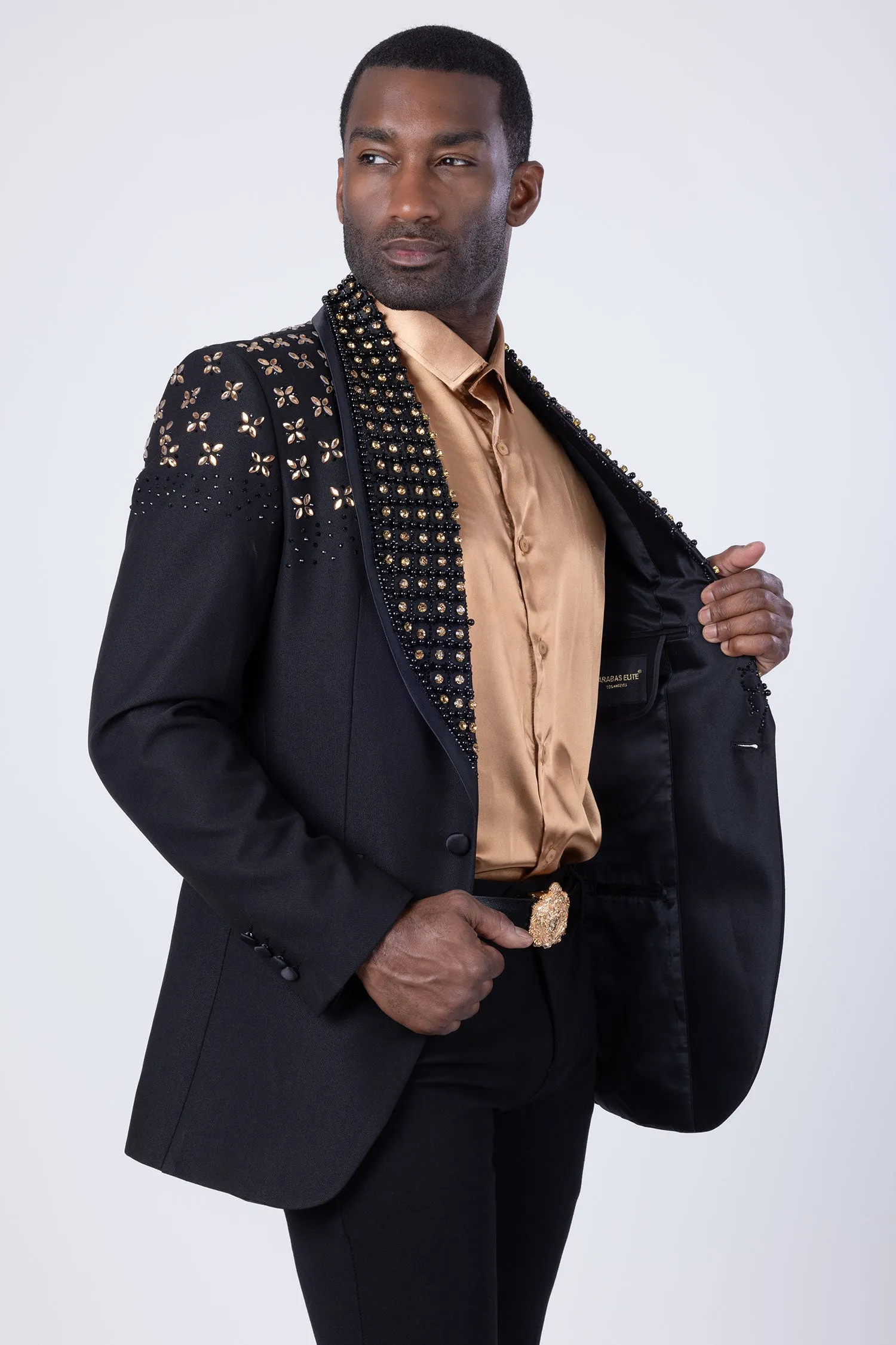 Trelix Rhinestone Blazer