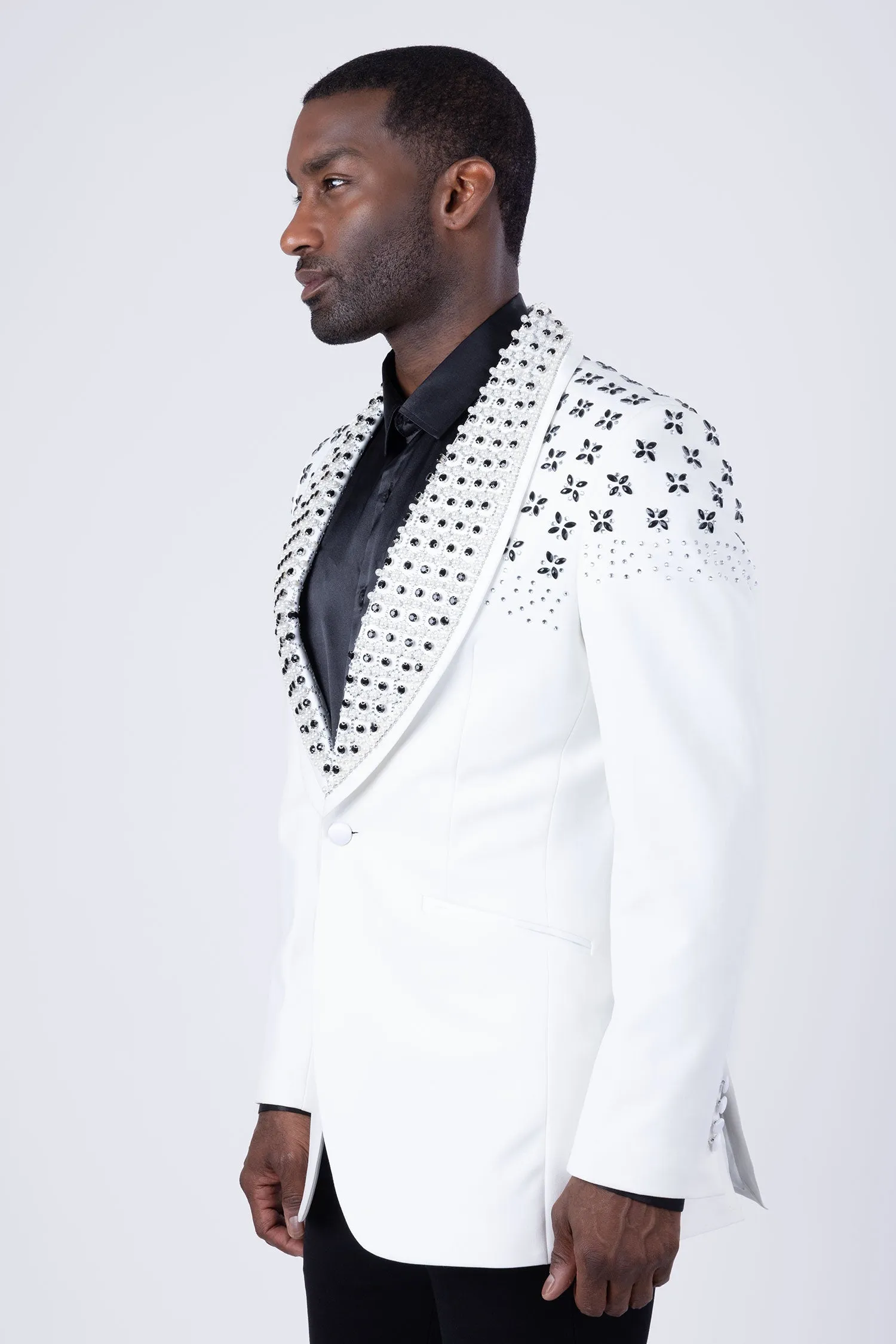 Trelix Rhinestone Blazer
