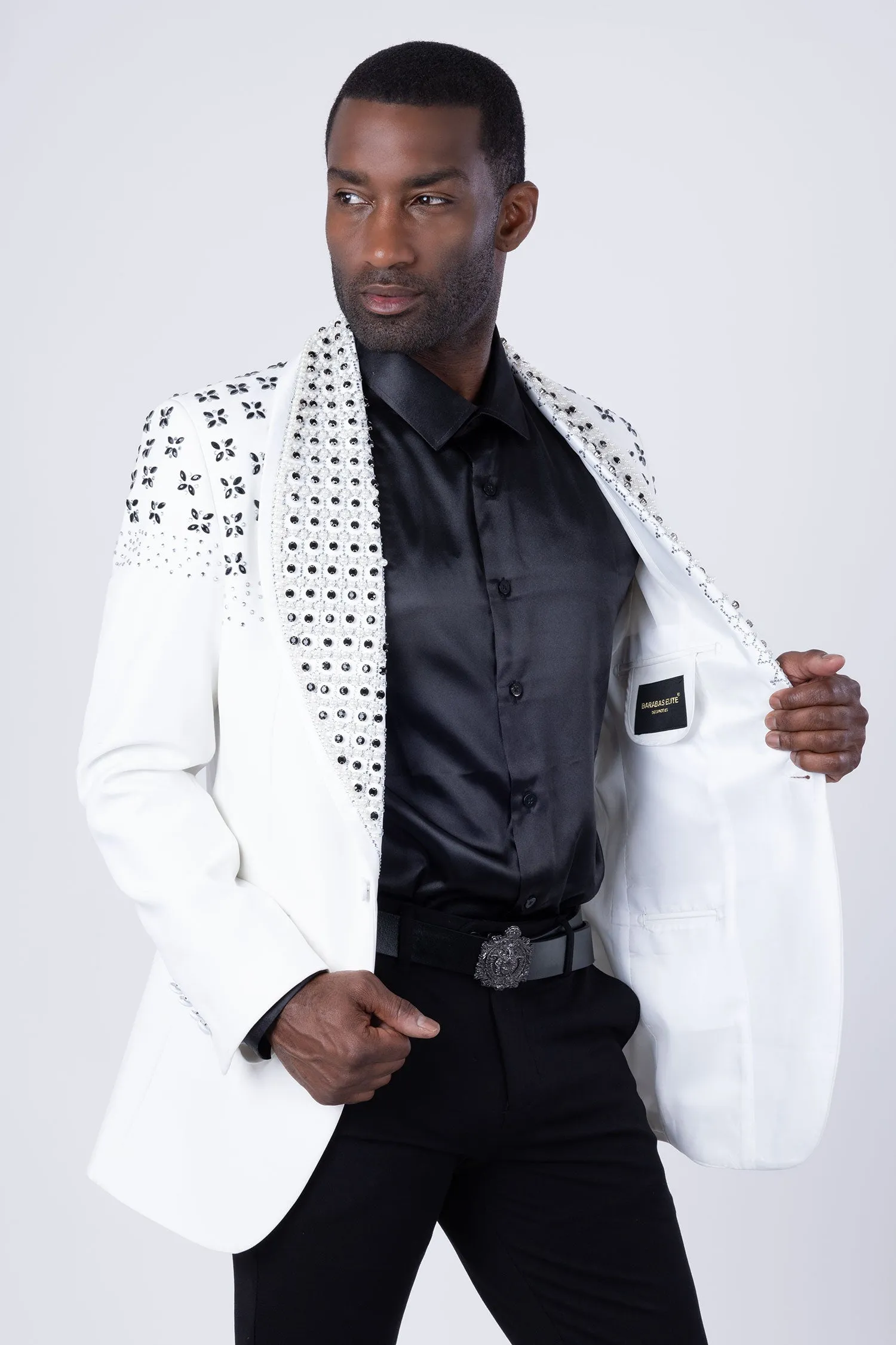 Trelix Rhinestone Blazer
