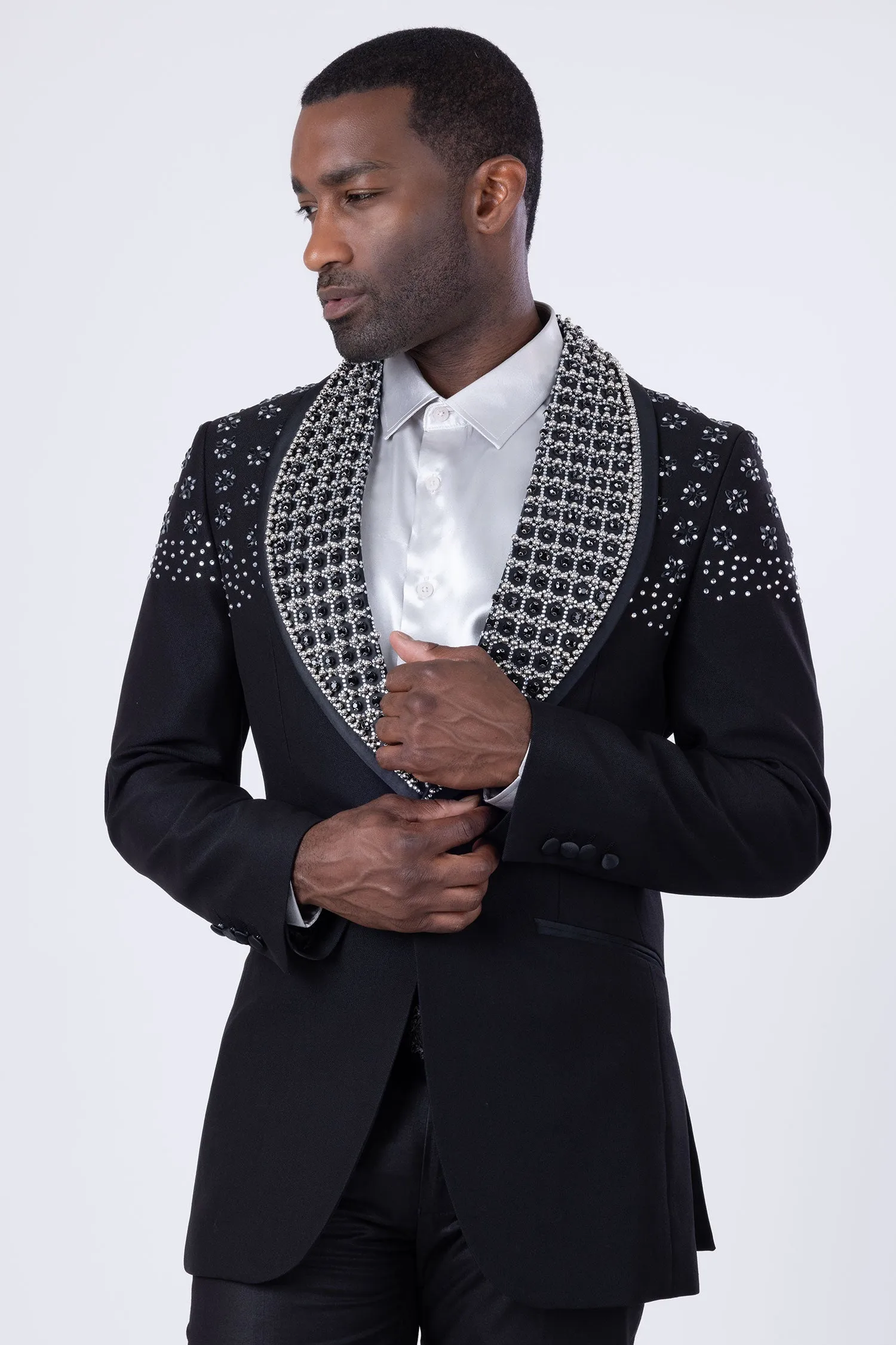 Trelix Rhinestone Blazer