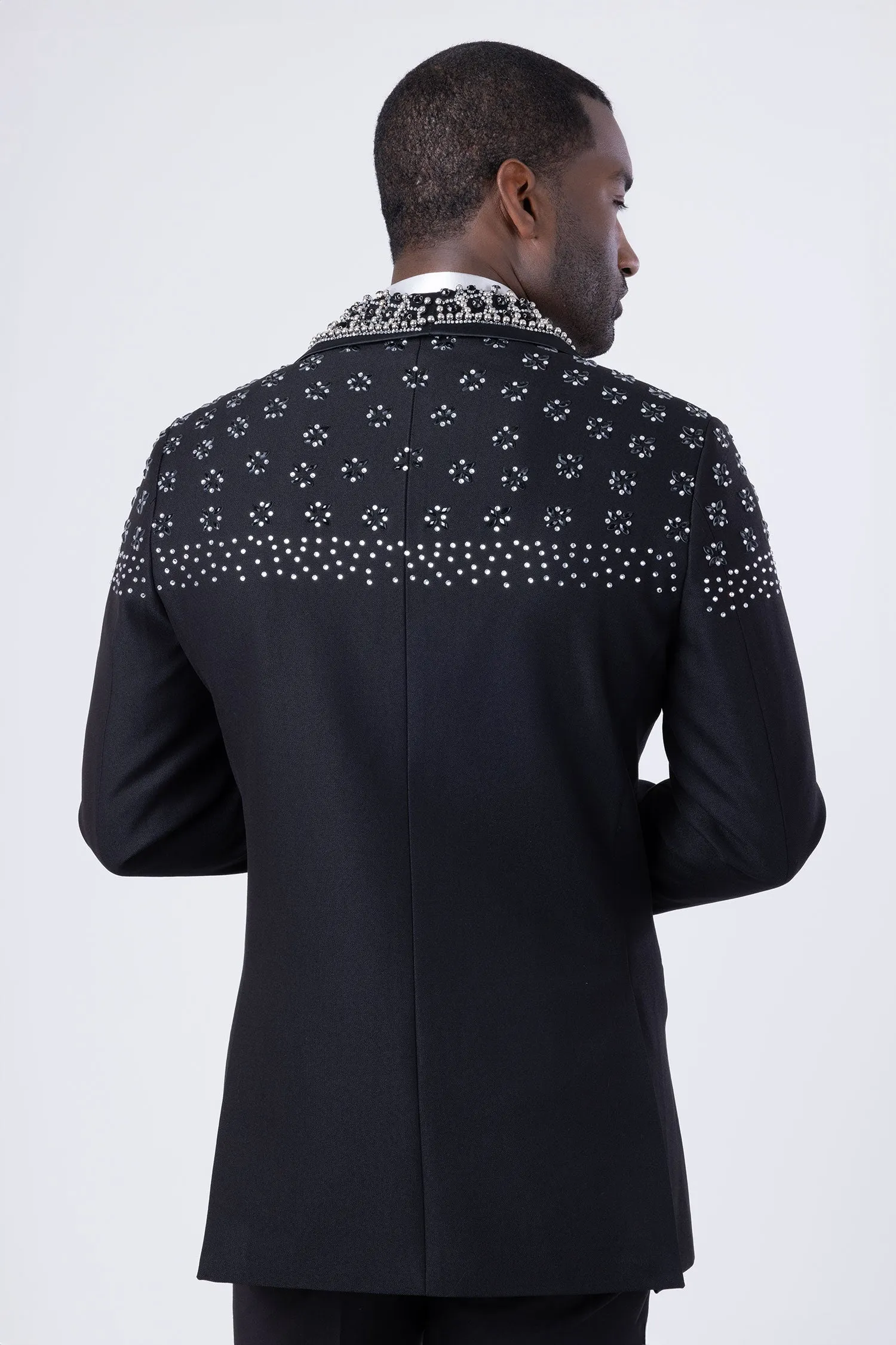Trelix Rhinestone Blazer