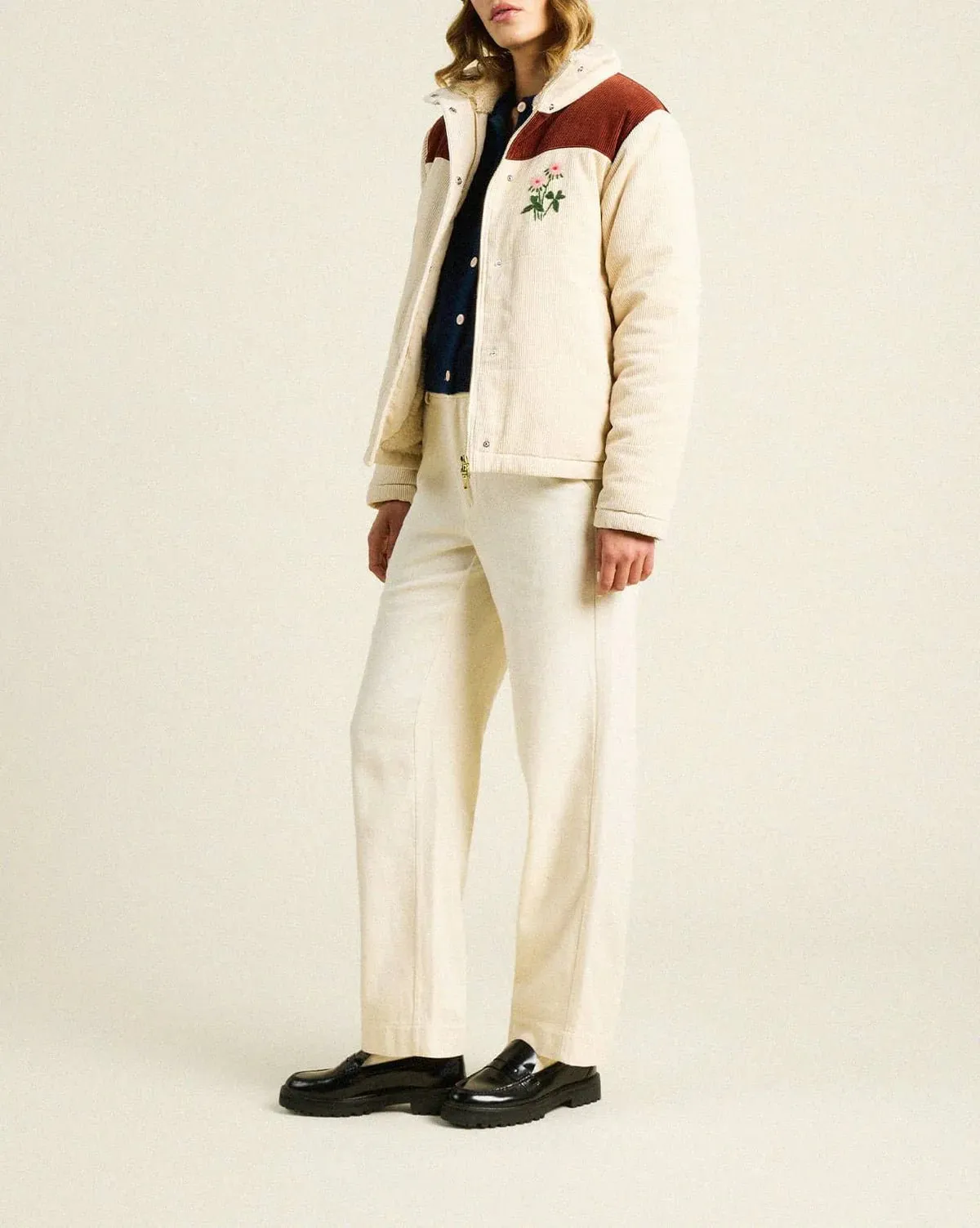 Trovata - Wren Puffer Coat in Oat