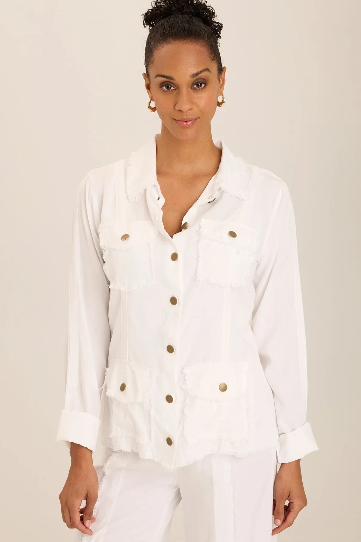 Twill Safari Jacket