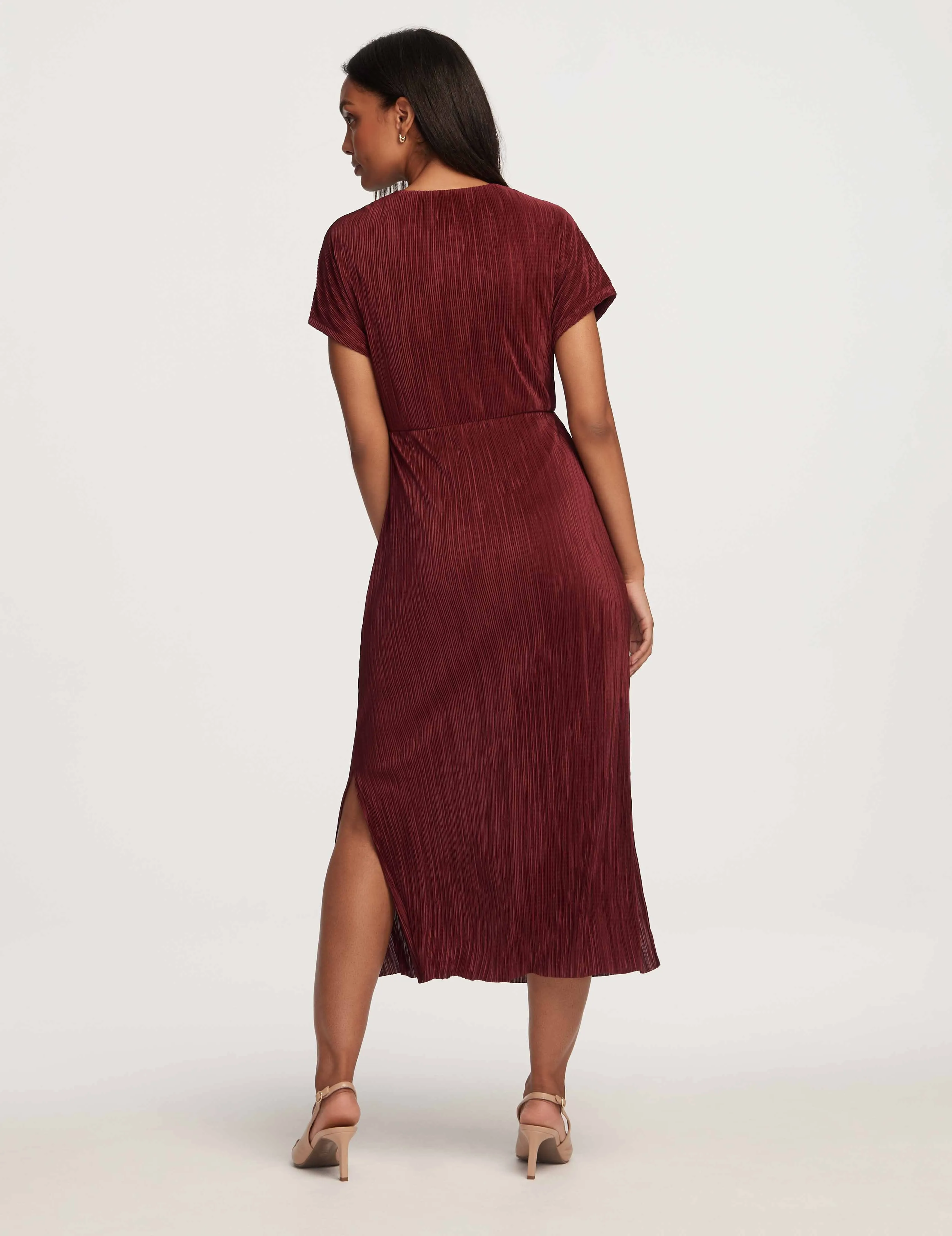 Twist Front Midi Dress- Sale