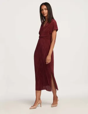 Twist Front Midi Dress- Sale