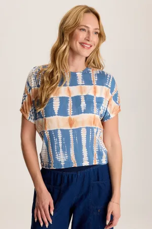 Valensi Soft Jersey Banded Sleeve Tee
