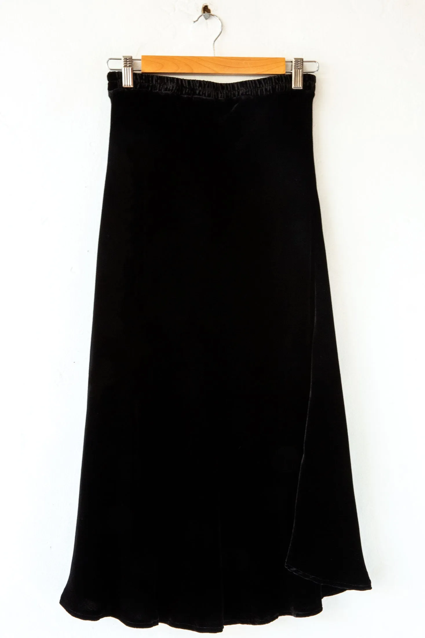 Velvet Bias Skirt