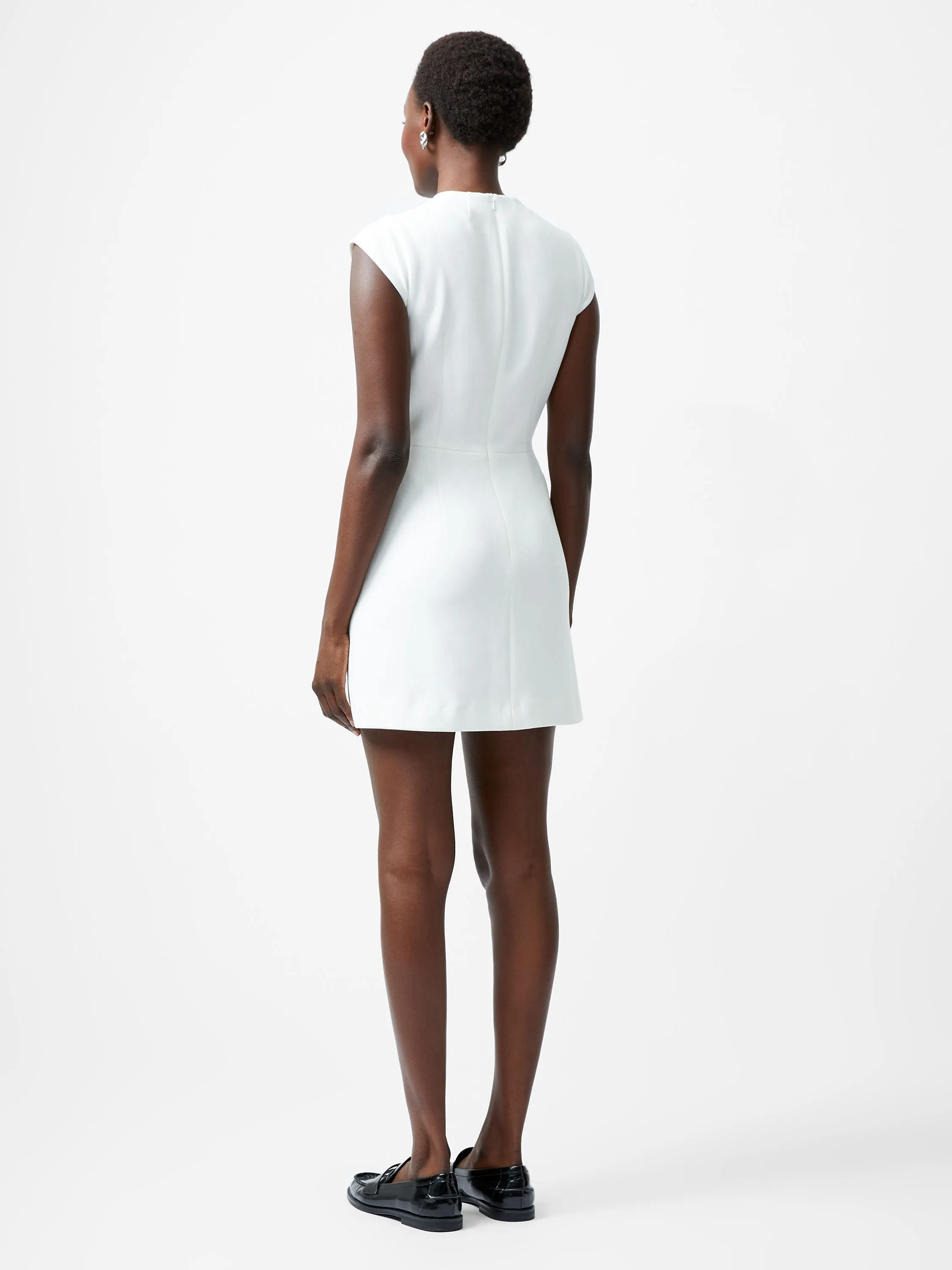 Whisper Crew Neck Mini Dress
