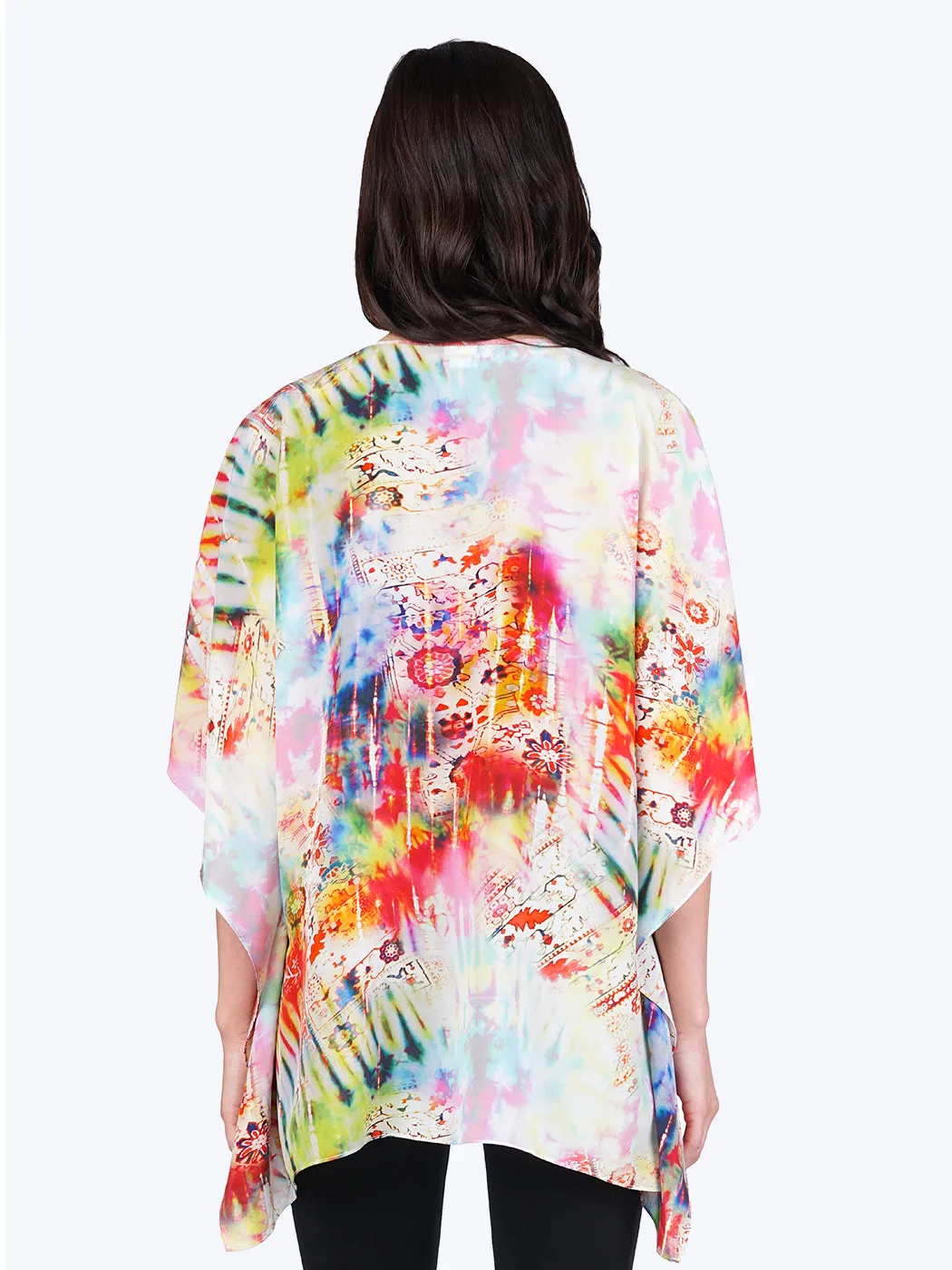 Wisteria Washable Silk Cerave Kaftan