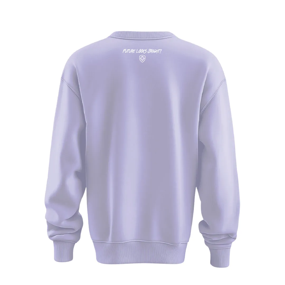 Women's Future Looks Bright Lilac Everyday VT Mama Sweatshirt