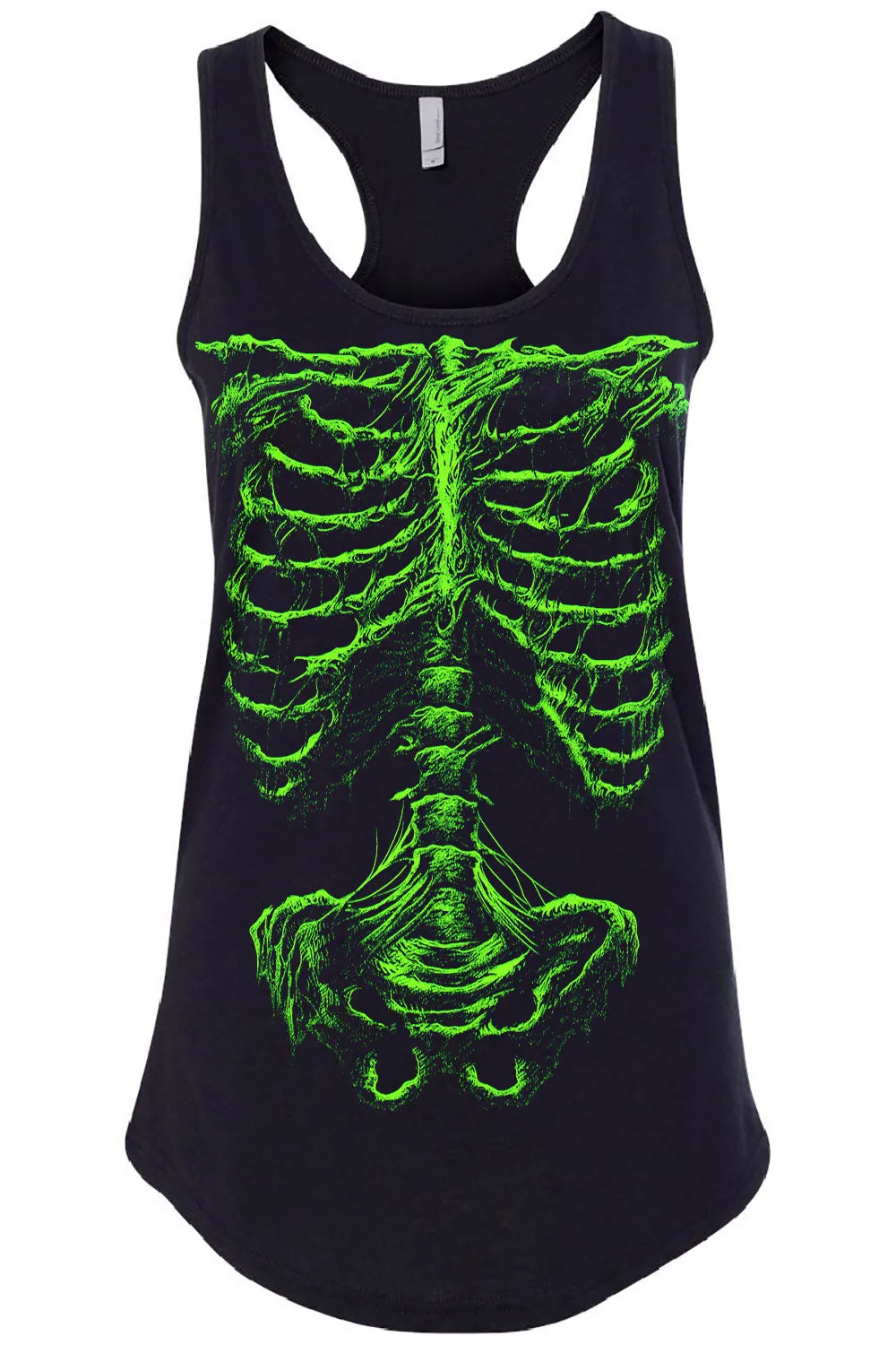 Zombie Rot Skeleton T-shirt [Monster Green]
